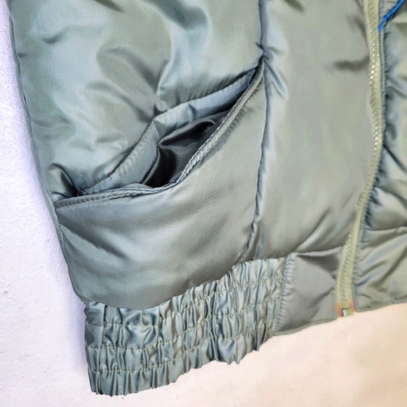 [NWOT] High Neck Padded Puffer Vest with Pockets Women Size 2 - Picture 5 of 9